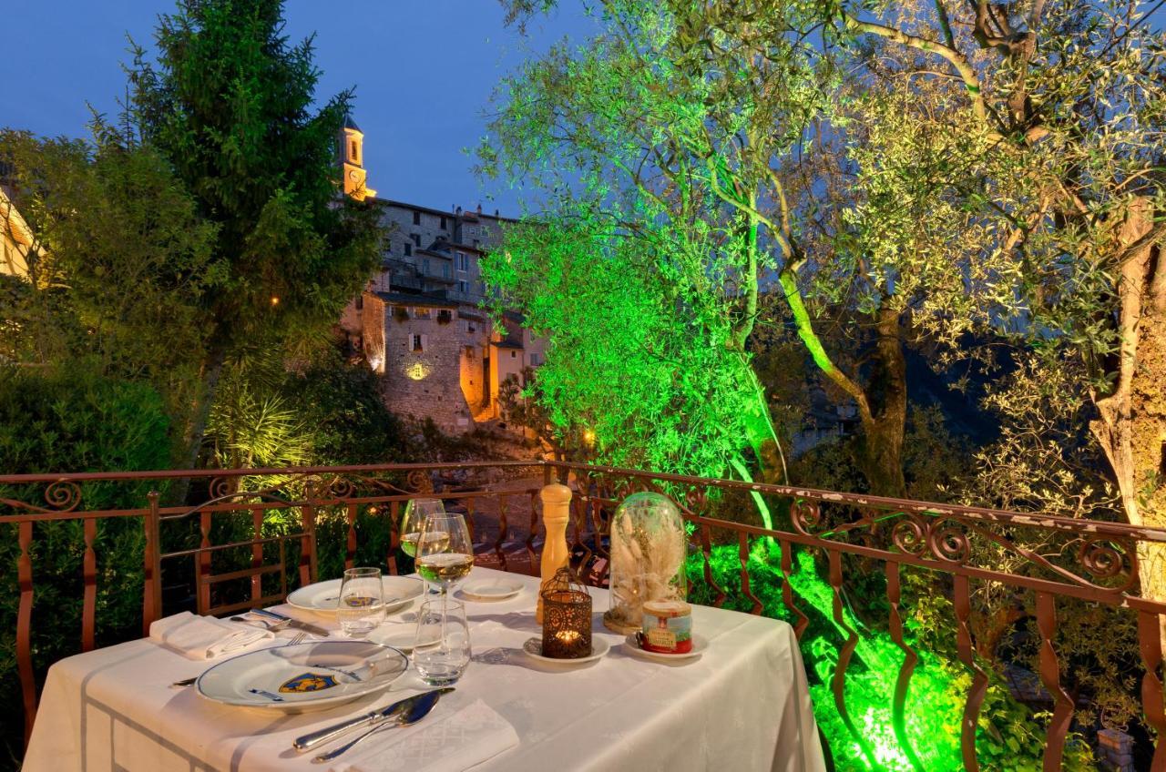 Hotel Auberge De La Madone à Peillon Extérieur photo